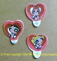 RETIRED Power Puff Girls Edible Bakery Bites