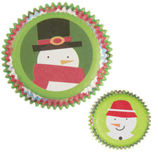 Christmas Baking Cups - Woodland Friends Standard