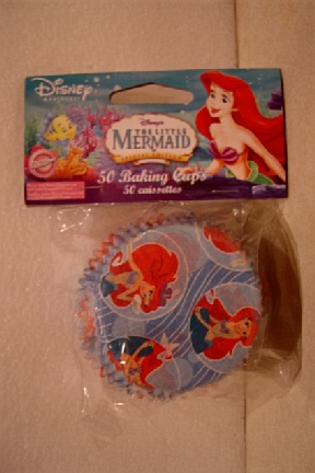 Little Mermaid Ariel Baking Cups