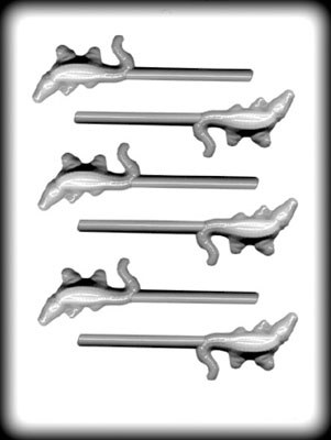 Animal Hard Candy Mold -  Alligator Sucker