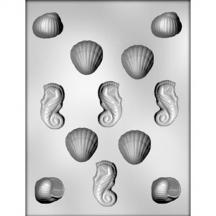 Seashells Chocolate Mold