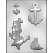 Nautical Assortment Chocolate Mold