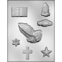 Praying Hands Assortment Chocolate Mold