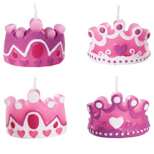 Candle Set - Princess Crown