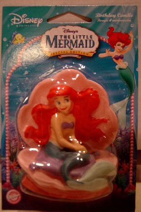 Little Mermaid Ariel Candle