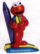 Elmo with Crayons Candle