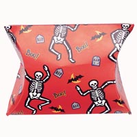 RETIRED Halloween Treats Box - Dancing Skeletons Treat Boxes