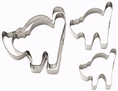 Retired Metal Cookie Cutter Set - Nesting Cats