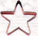 RETIRED Copper Cookie Cutter - Star