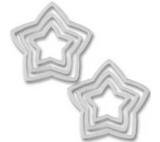 Plastic Cookie Cutter Set - Nesting Star