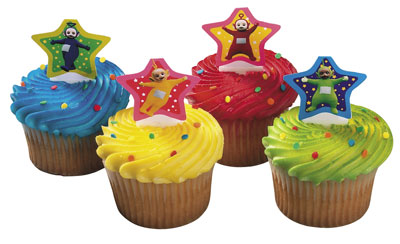 Teletubbies Cupcake Picks