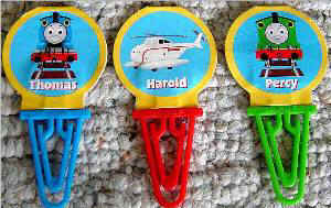 RETIRED Thomas & Friends - Character Bookmark Cupcake Picks