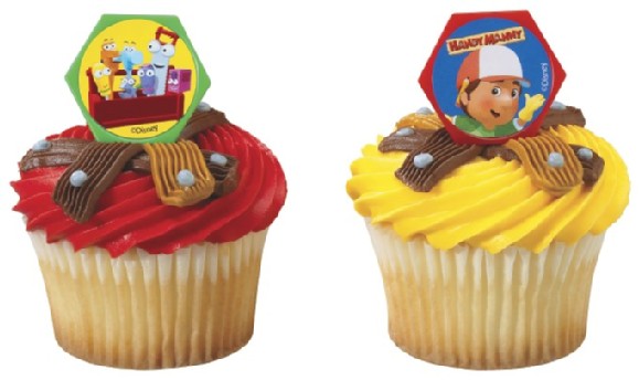 Cupcake Rings - Handy Manny