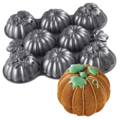 Dimensions Pan - Multi-Cavity Mini Pumpkin