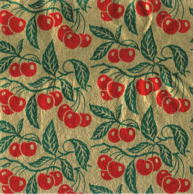 Foil Wrappers - Cherry Print