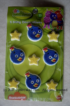 Backyardigans Icing Decorations