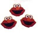 Elmo Icing Decorations