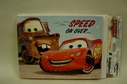 Cars Invitations