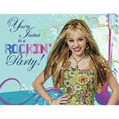 Hannah Montana Invitation