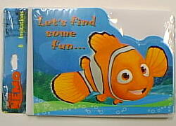 Finding Nemo Invitations