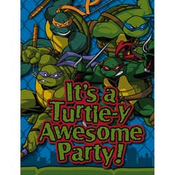 Teenage Mutant Ninja Turtles Invitations (2007)