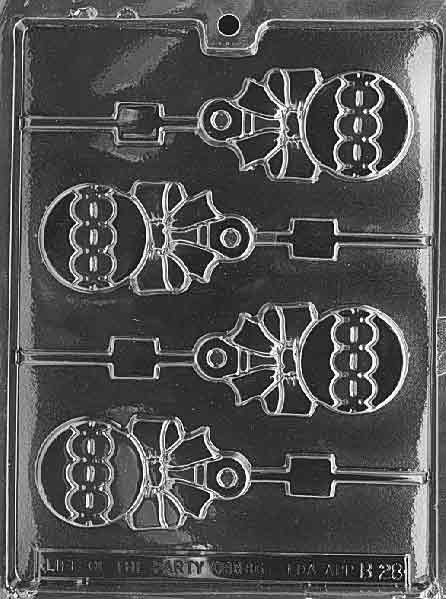 Baby Chocolate Mold - Rattle Chocolate Lolly Mold