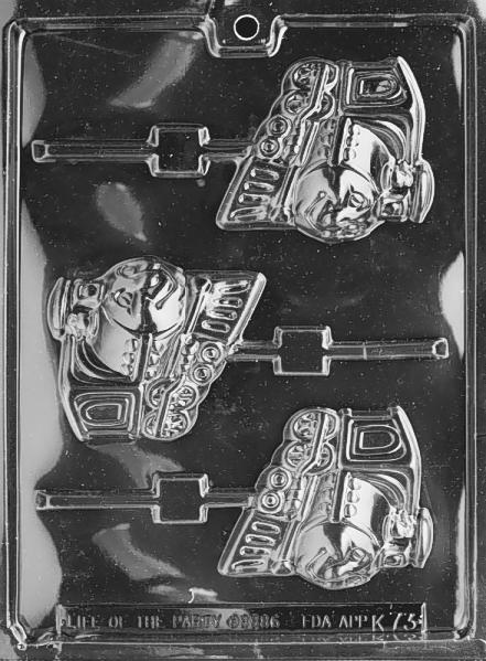 Chocolate Candy Mold - Happy Train Lolly