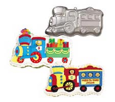 Novelty Cake Pan - Train