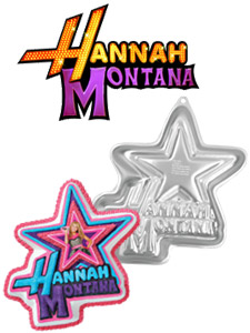 Retired Licensed Character Cake Pan - Hannah Montana