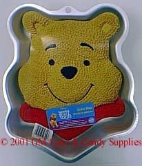 RETIRED Pooh Face Cake Pan