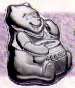 RETIRED Pooh (holding honey pot) Cake Pan