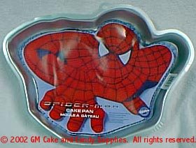 RETIRED Spiderman Cake Pan