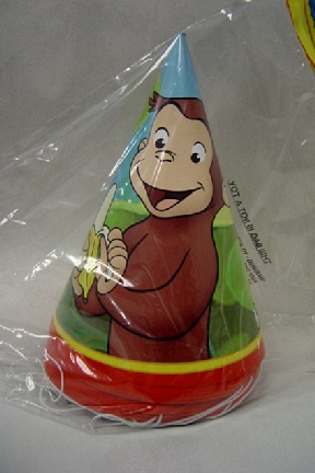 Curious George Movie Party Hats