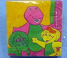 Barney Luncheon Napkins