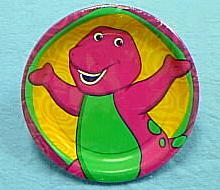 Barney 2003 Plates - 7 in.