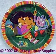 Dora the Explorer Plates - 7 in.