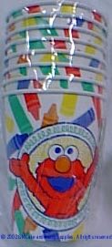 Elmo Alphabet Cups - 9 oz.