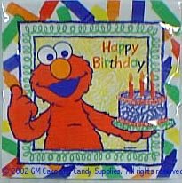 Elmo Alphabet Beverage Napkins