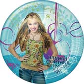 Hannah Montana Dinner Plates