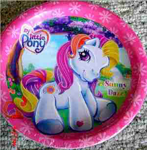 My Little Pony Plates - 7 in.