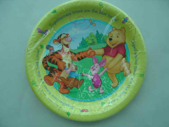 RETIRED Pooh's Playtime Plates - 6 3/4 in.