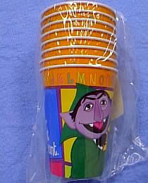 Sesame Street 2003 Cups - 9 oz.