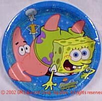 SpongeBob Plates - 7 in.