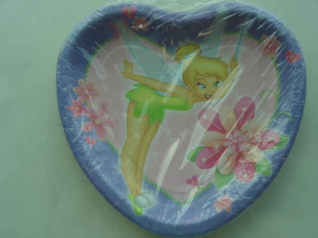 Tinkerbell Heart 2005 Dessert Plates