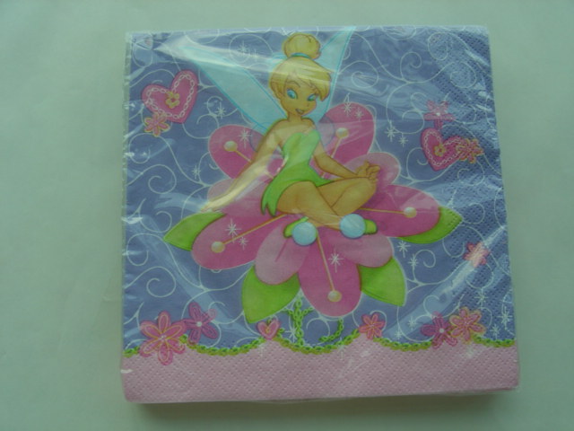 Tinkerbell Heart 2005 Luncheon Napkins