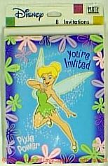 Tinkerbell Invitations