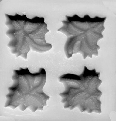 Flexible Rubber Mold Set - Maple Leaf