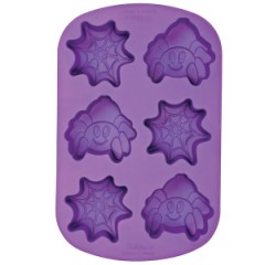 Halloween Silicone Mold - Mini Spiders & Webs