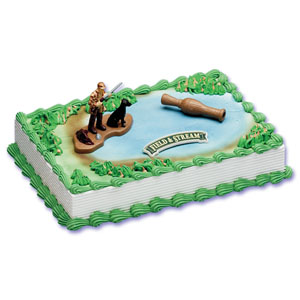 Field and Stream Duck Hunter Cake Topper Set